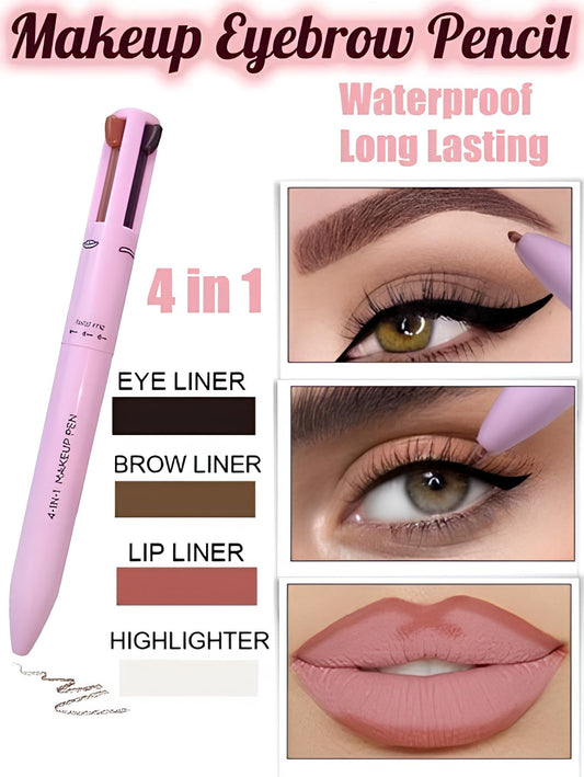 4 in 1 eyebrow pencil