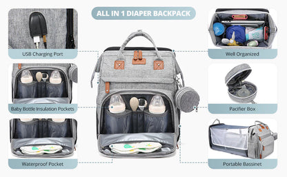 Multi Function Baby Backpack