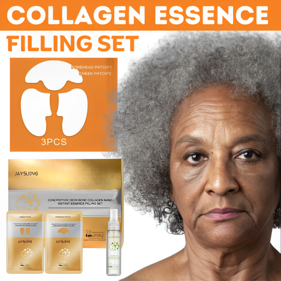 Experience Radiance with our Peptide Deer Bone Collagen Essence Kit!