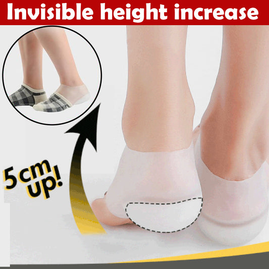 Invisible height increase insoles